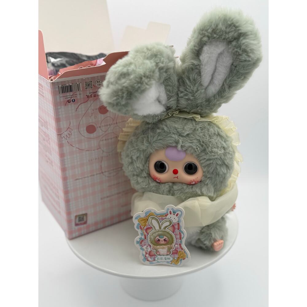 Baby Three BB3 Lily Rabbit Town V2 Confirmed Sage Green with Boba Eyes